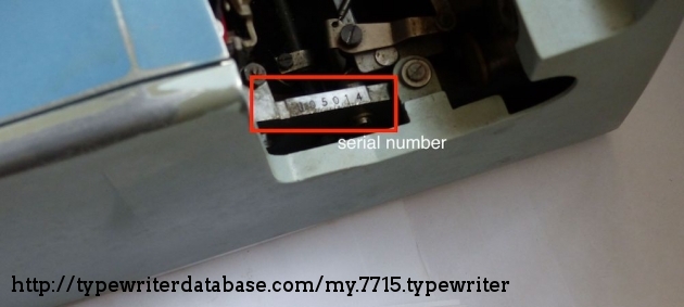 Where to find the serial number
