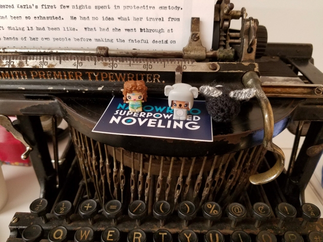 Just a little picture from a 2017 NaNoWriMo write-in on 11/18/2017
