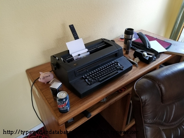 Messy "new" desk that was my Grandfather's.