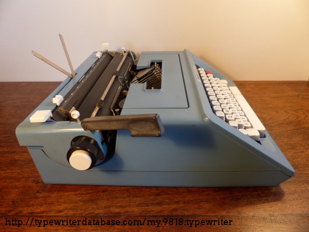 Blue Toy Typewriter 