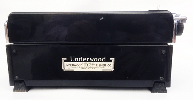 Underwood "Champion" from the back...