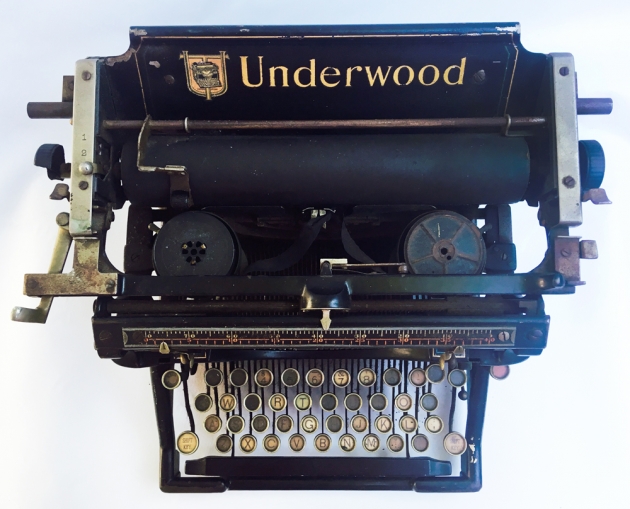 Underwood "4" from the top...