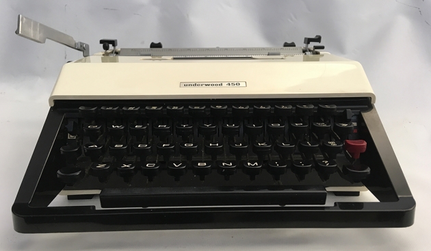 Underwood "450" from the front...