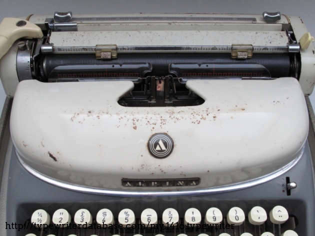 1960 Alpina N 24 on the Typewriter Database