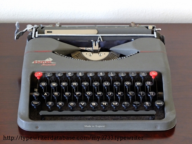 Empire Aristocrat JR Baby Typewriter Ribbons Combo Pack Red/&Black Ribbons