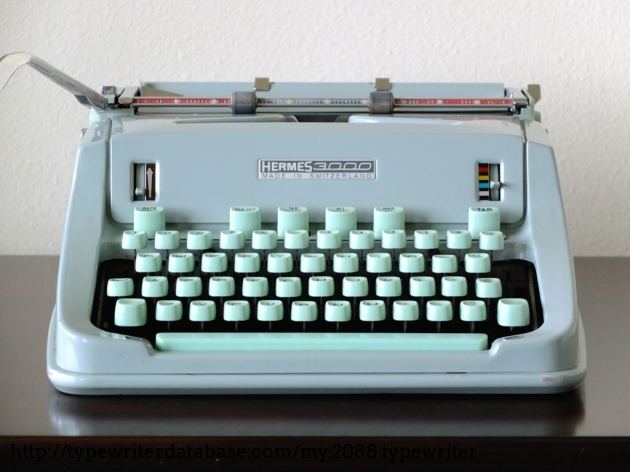 1967 Hermes 3000 On The Typewriter Database