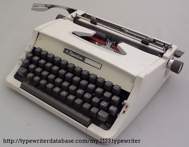 1966 Montgomery Ward Signature 440T on the Typewriter Database