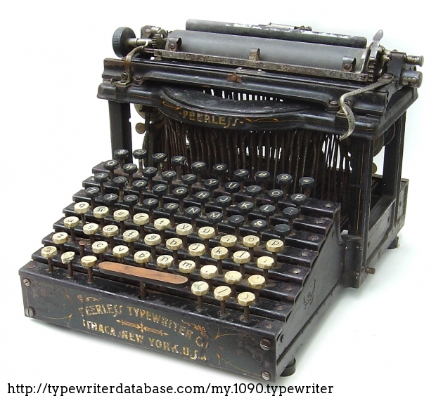 ca. 1896 Peerless Peerless on the Typewriter Database