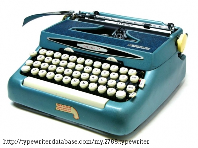 Rare Vintage Smith Corona SL 480 Model 5A Typewriter 