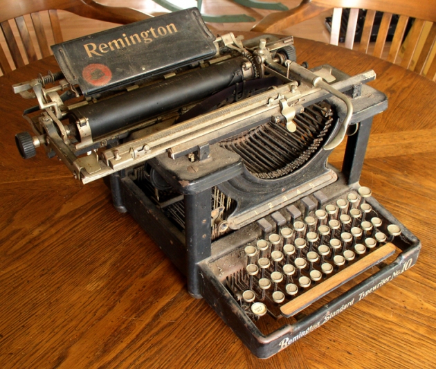 1911 Remington Standard 10 Typewriter #79215 TWDB