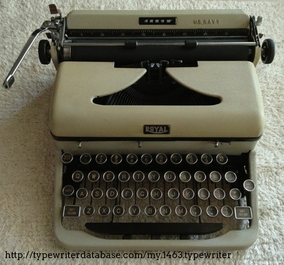 1942 Royal Arrow On The Typewriter Database