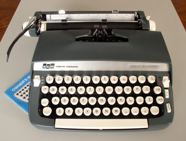 1971 Smith Corona Super Sterling On The Typewriter Database