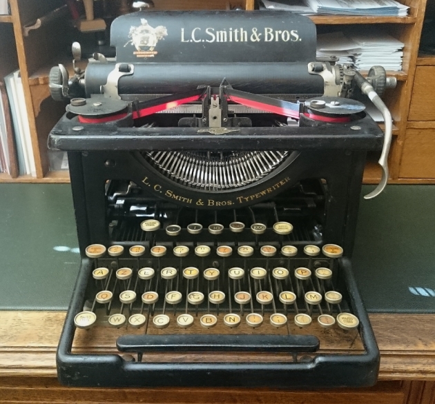 lc smith and corona typewriter 8 11