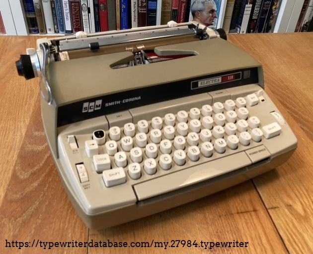196X Smith Corona Electra 110 on the Typewriter Database