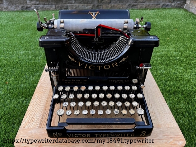 191x Victor 3 On The Typewriter Database