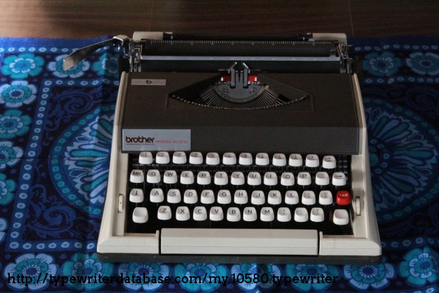 1976 Brother (Messa) XL1010 on the Typewriter Database