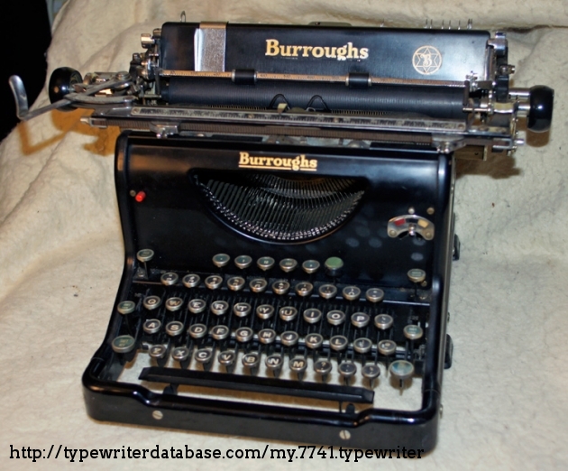 193X Burroughs 50 on the Typewriter Database