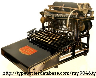 1887 Caligraph 2 on the Typewriter Database