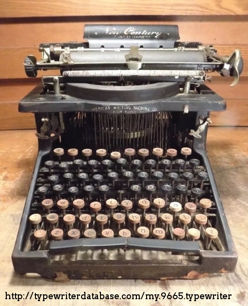 1898 Caligraph New Century No 5 On The Typewriter Database