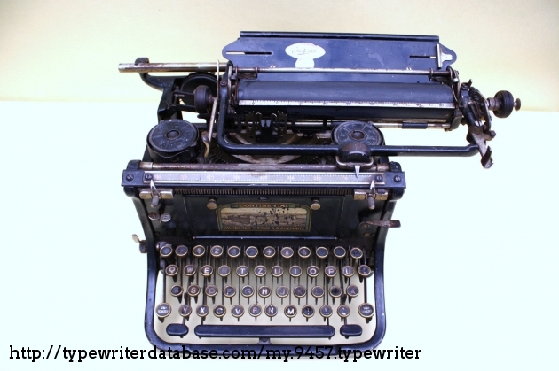 1920 Continental Standard on the Typewriter Database