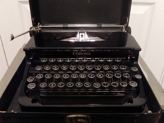 1936 Smith Corona Standard on the Typewriter Database