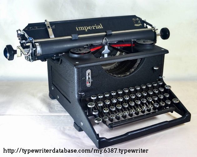 1946 Imperial 50 on the Typewriter Database