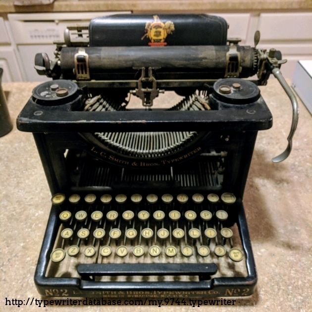 1905 L.C. Smith 2 on the Typewriter Database