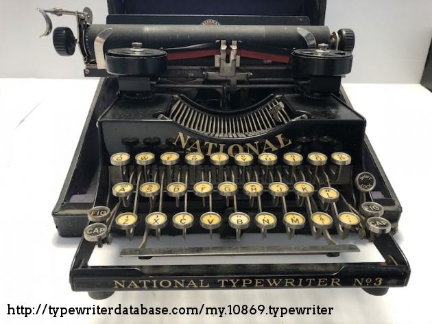 1919 Noiseless 4 on the Typewriter Database