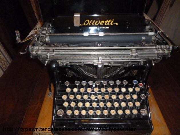 1929 Olivetti M20 on the Typewriter Database