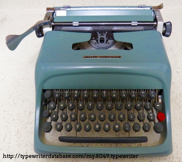 1963 Olivetti Studio 44 on the Typewriter Database