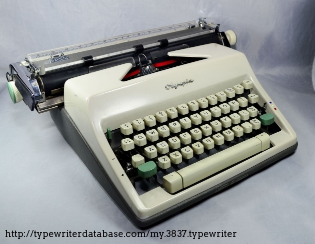 1965 Olympia Sm9 On The Typewriter Database