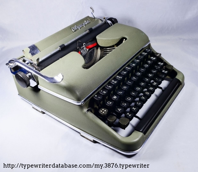 1951 Olympia SM2 on the Typewriter Database