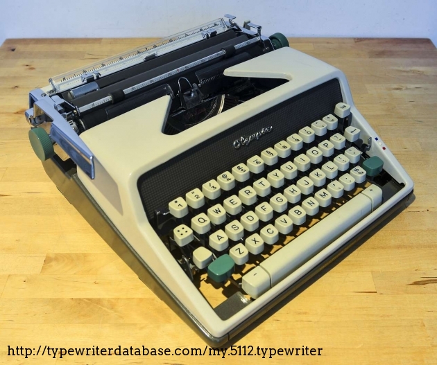 1961 Olympia SM7 on the Typewriter Database