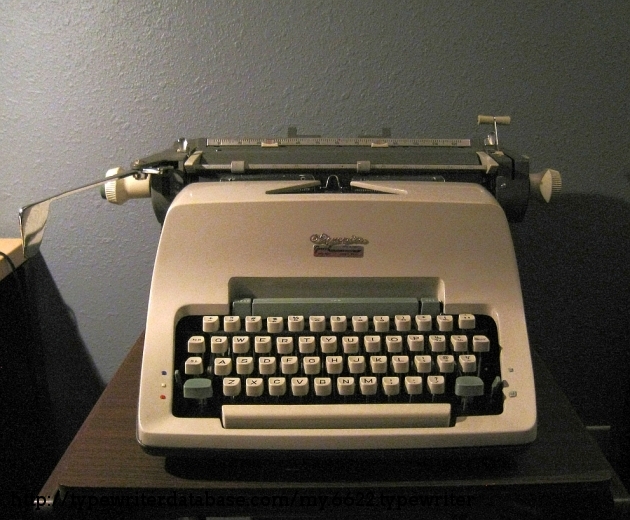 1965 Olympia SG3 on the Typewriter Database