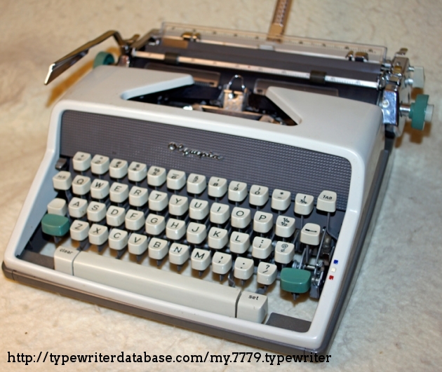 1961 Olympia SM7 on the Typewriter Database