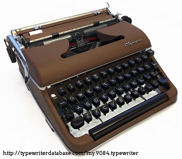 1958 Olympia SM3 on the Typewriter Database