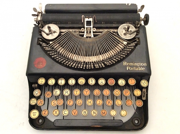 remington typing book