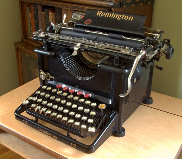 1922 Remington 12 on the Typewriter Database