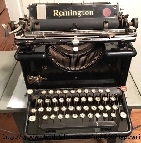 1930 Remington 12 on the Typewriter Database