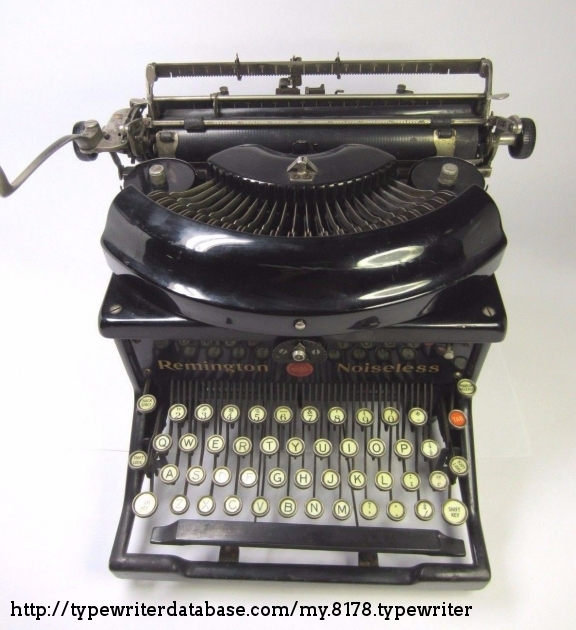 1931 Remington Noiseless 6 on the Typewriter Database