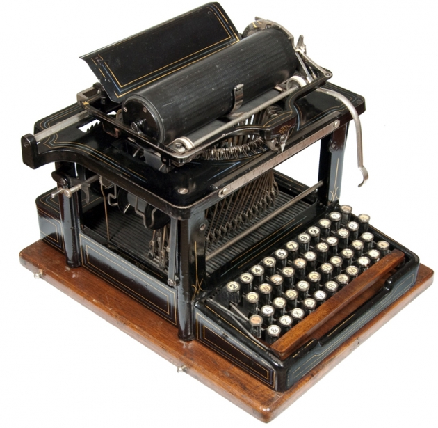 1878 Remington Perfected 4 on the Typewriter Database