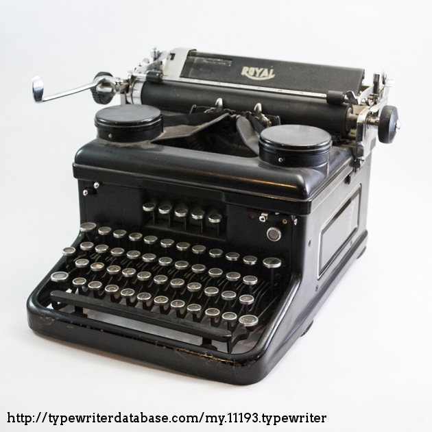 1934 Royal H on the Typewriter Database