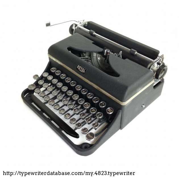 1941 Royal Varsity on the Typewriter Database