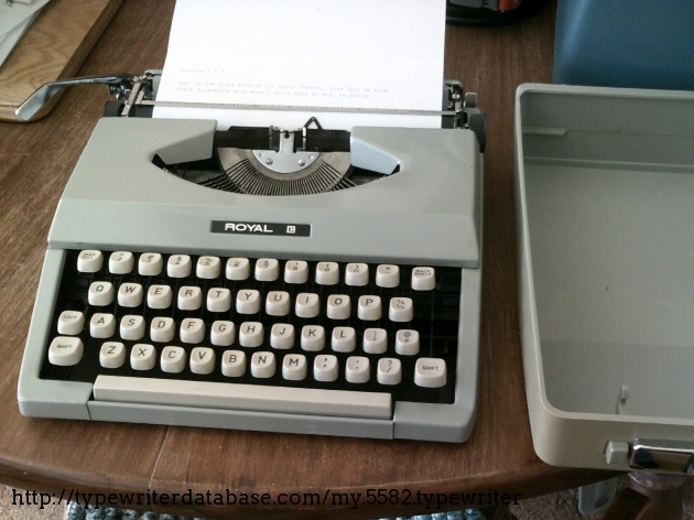 1968 Royal (Silver-Seiko) on the Typewriter Database