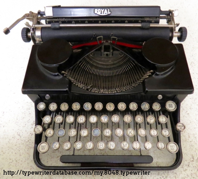 1931 Royal P on the Typewriter Database