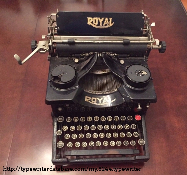 1914 Royal 10 on the Typewriter Database