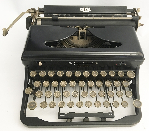 1936 Royal O on the Typewriter Database