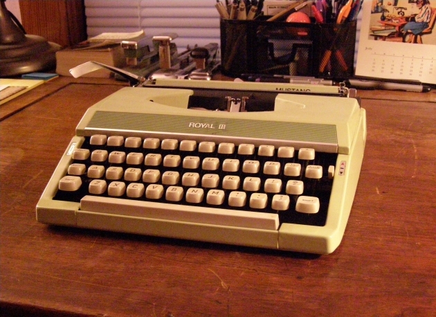 1968 Royal (Silver-Seiko) Mustang on the Typewriter Database