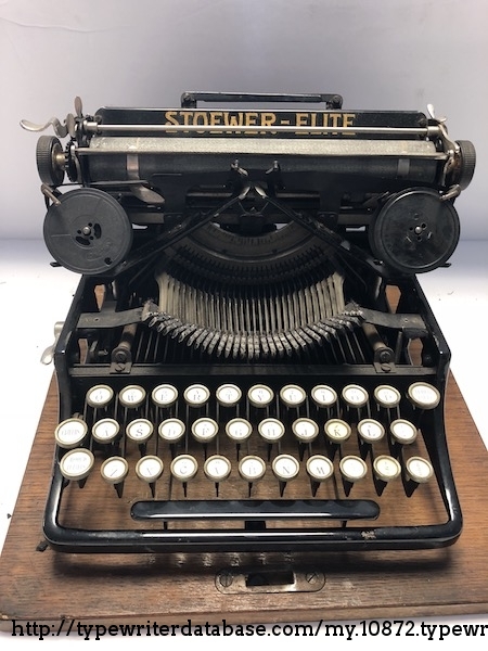 1926 Stoewer Elite on the Typewriter Database