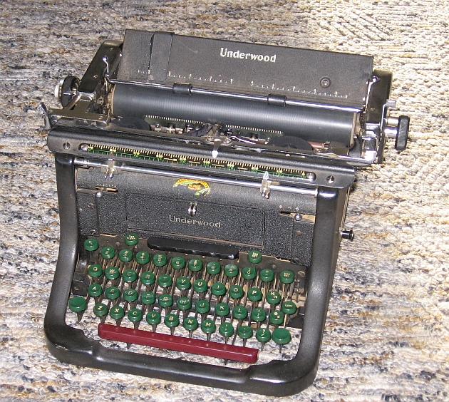 1940 Underwood Master on the Typewriter Database